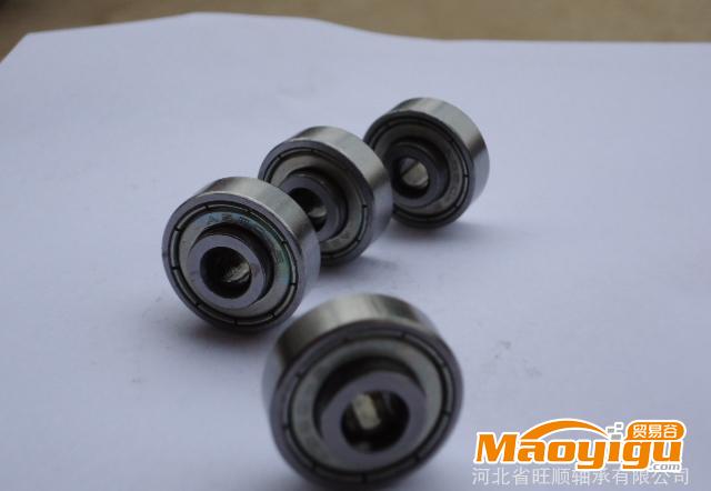 廠家直銷非標608zz軸承、內孔雙面凸出、高度12mm、內徑6mm、內孔