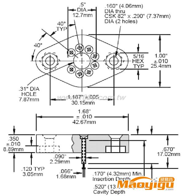 供應(yīng)APEX MS03晶體座MATING SOCKET (ROHS)