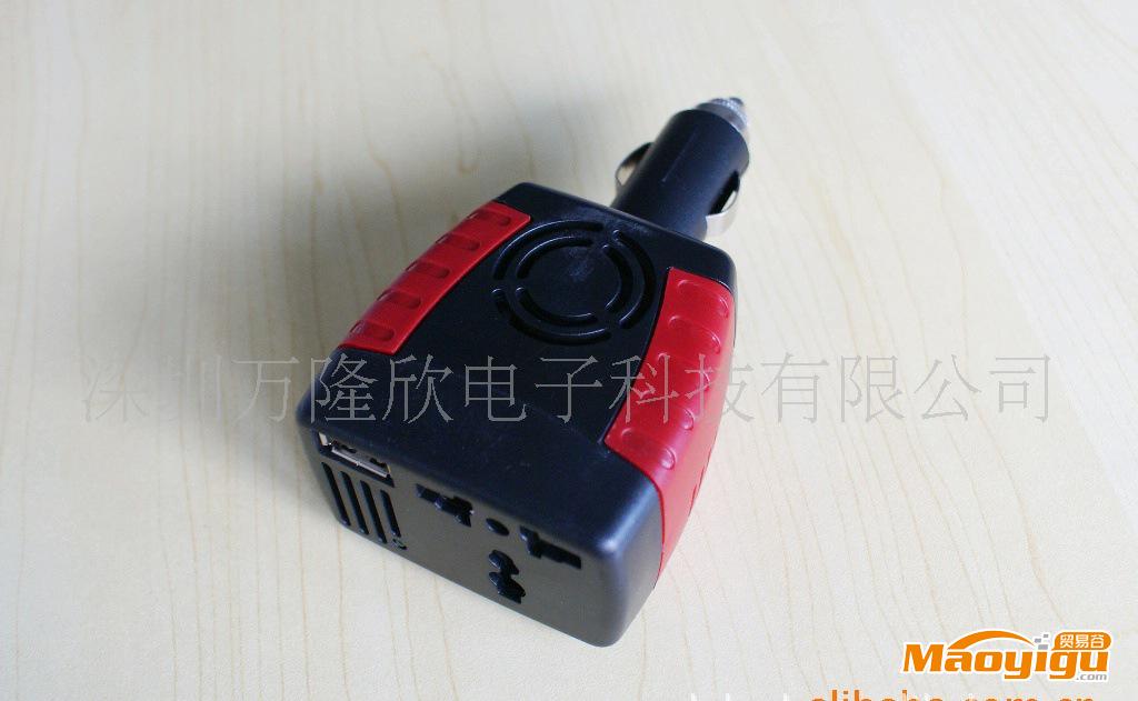 【廠家直銷】車載逆變器 75W 150W 帶USB接口