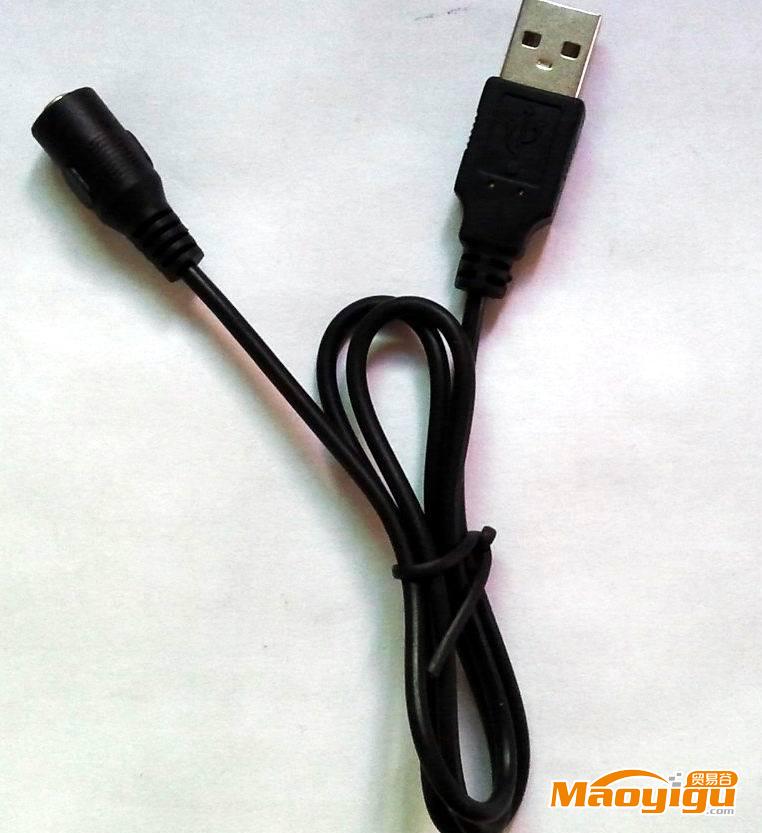 廠家USB A公轉(zhuǎn)DC3511母座充電線，DC5525充電線等