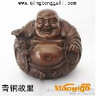 供應(yīng)紫銅工藝品，禮品 銅像彌勒佛