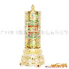 供應祥意轉經(jīng)輪ZJL001 金屬佛教工藝品禮品 佛教用品