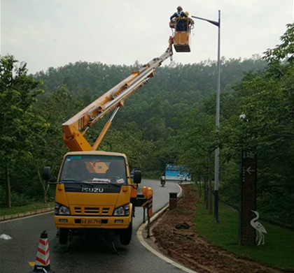 廣東潮南高空噴涂專用車出租-中橋建