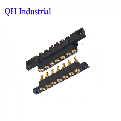 充電針7.62mm間距彈簧針連接器數(shù)據(jù)通信設(shè)備鍍金