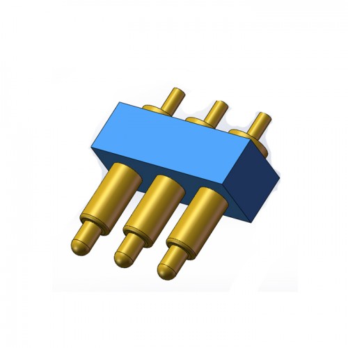 彈簧頂針4pin磁吸連接器自動化
